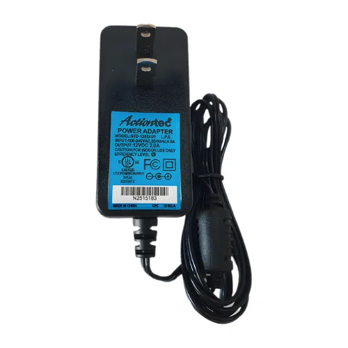 Nguồn adapter camera actiontec 12v-2a 1 Nguồn adapter camera actiontec 12v-2a