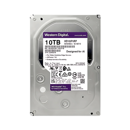 Ổ cứng chuyên camera western digital purple 10TB 1 Ổ cứng chuyên camera western digital purple 10TB
