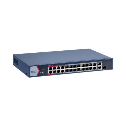 Switch poe 24 cổng hikvision DS-3E1326P-EI/M