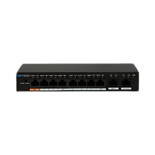 Switch poe 8 cổng kbvision KX-ASW08-P2 1 Switch poe 8 cổng kbvision KX-ASW08-P2